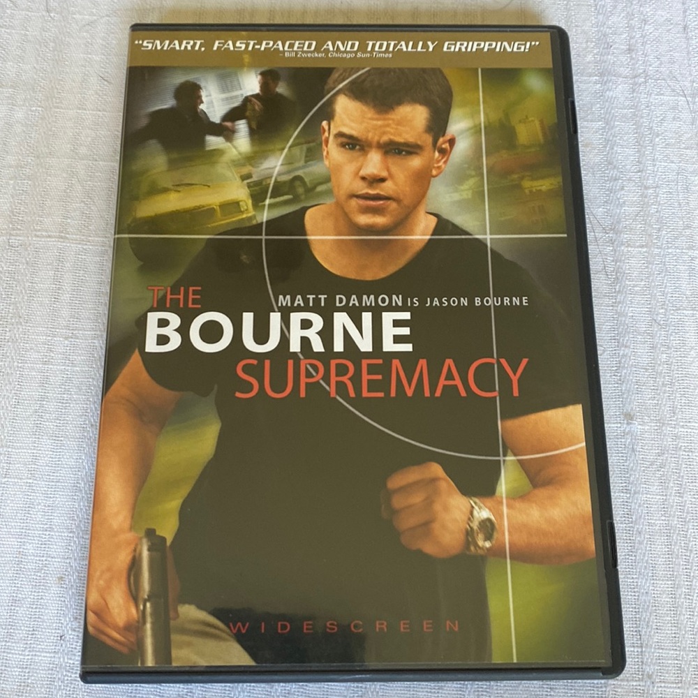 🎬PRICING🎬 The Bourne Supremacy DVD with Matt Damon - Widescreen Edition